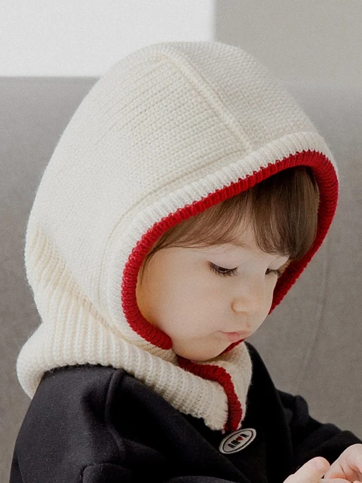 Pebble Knit Baby Balaclava