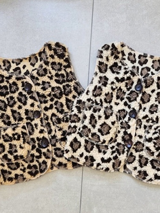 Leopard Vest Leopard Vest