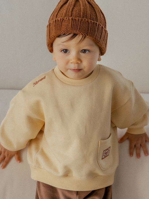 Pudding Brushed Baby Sweatshirt
