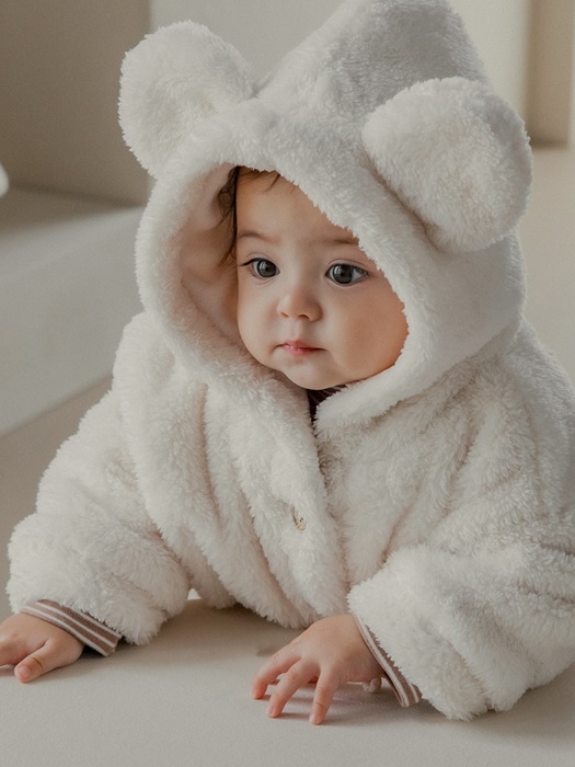 Earby Fleece Hoodie Baby Jacket