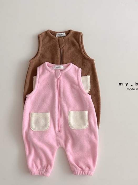 Fleece Overalls