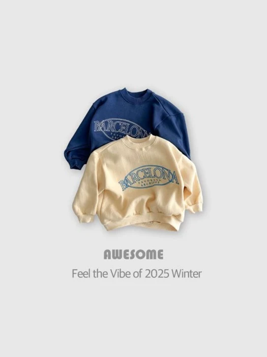 Barcelona Brushed Sweatshirt