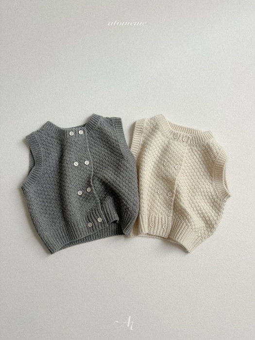Puffy Knit Vest