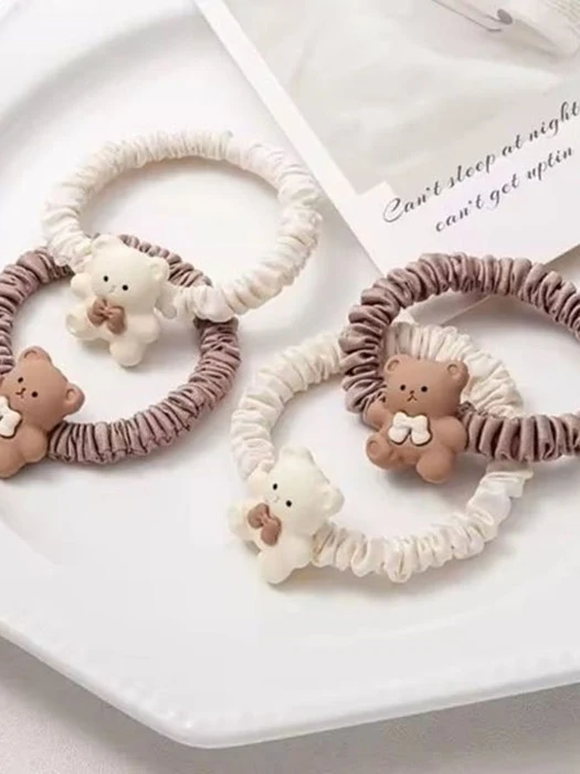 Bear Mini Scrunchie (set of 10) Bear Mini Scrunchie (set of 10)