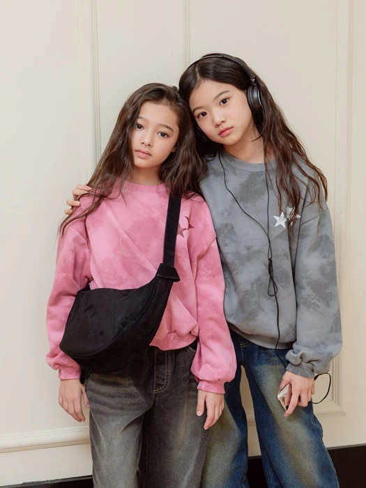 Washed Dye Brushed Sweatshirt