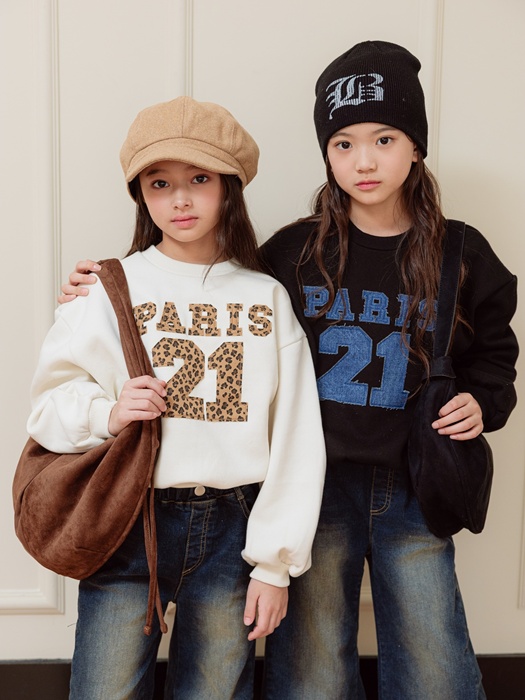 Number Brushed Sweatshirt