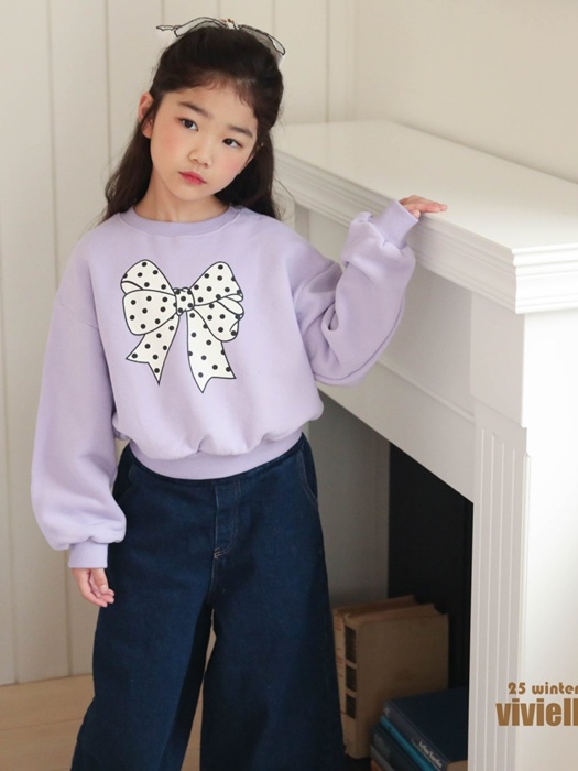 Dot Ribbon Sweatshirt Dot Ribbon Sweatshirt