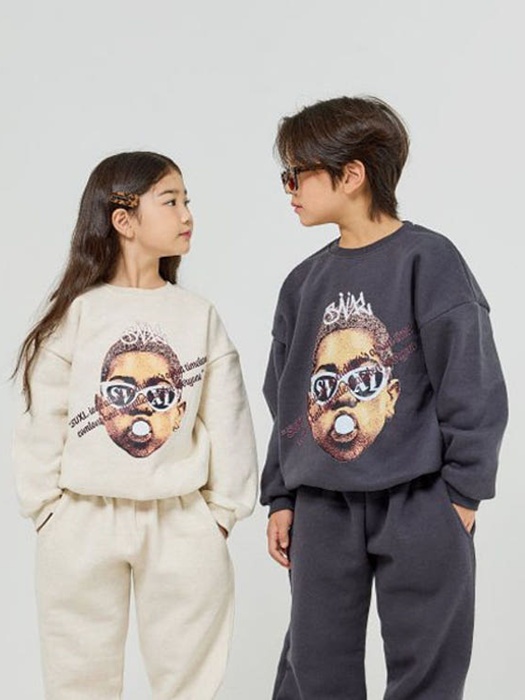 Brushed Face Sweatshirt