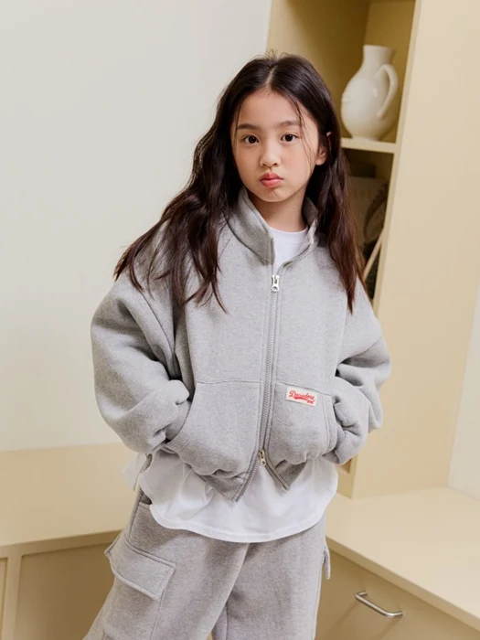 Label Two Way Fleece Zip-up