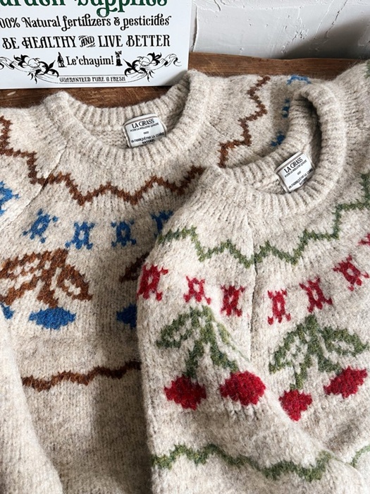 Cherry Round Knit Cherry Round Knit