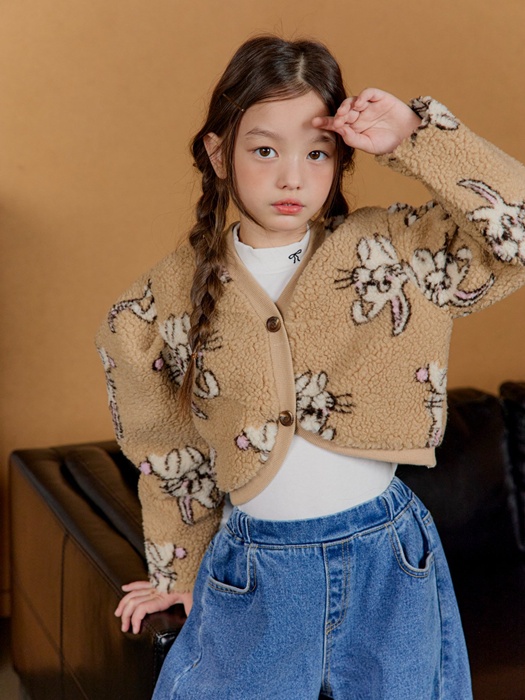 Teddy Puff Cardigan