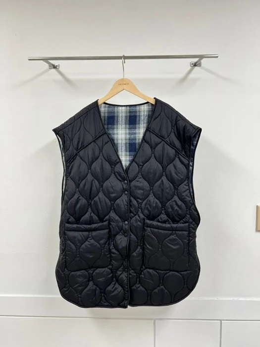 Quilted Reversible Vest
