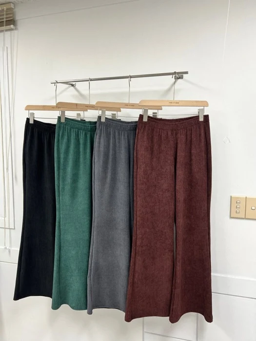 Corduroy Bootcut Pants