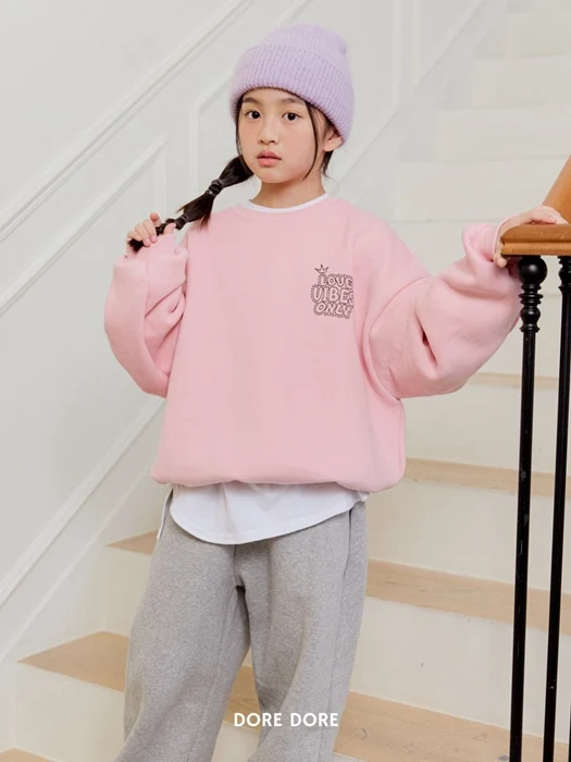 Love Vibe Fleece Sweatshirt