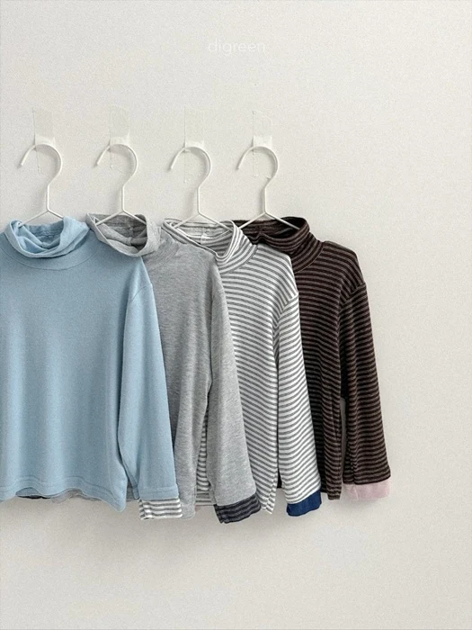 Layered Turtleneck Tee