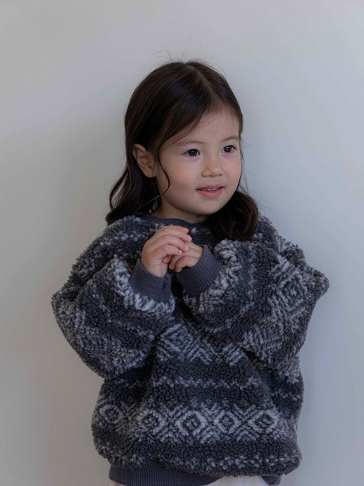 Printed Fleece Sweatshirt