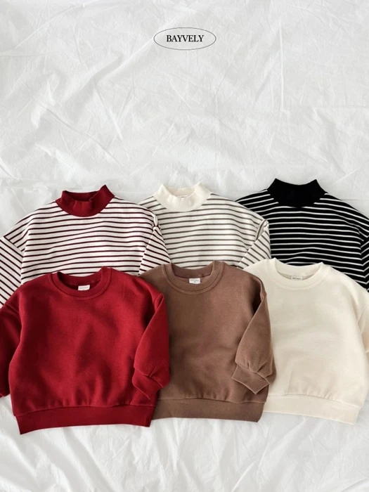 Half Turtleneck Fleece Sweatshirt Set