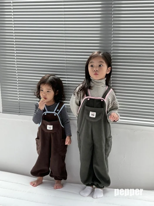 Fleece Overalls