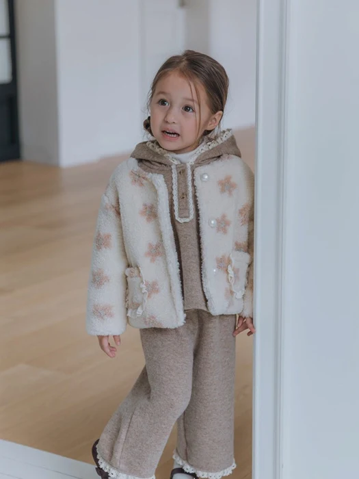 Flower Jacquard Jacket