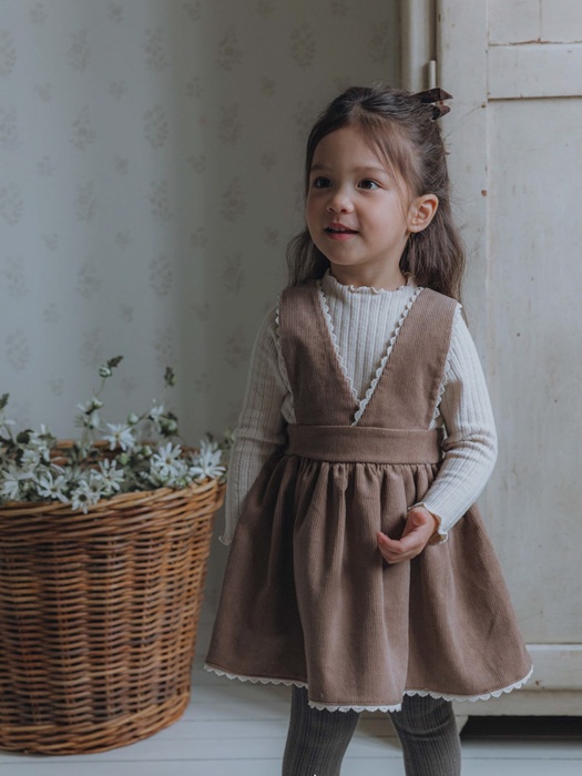 Lace Strap Suspender Skirt