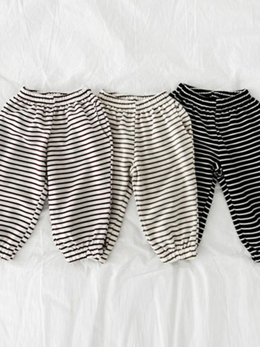Lucky Stripe Fleece Jogger Pants