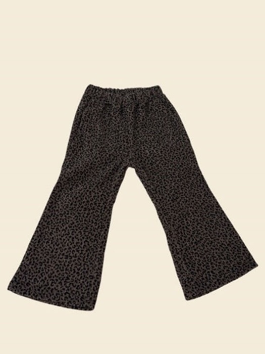 Leopard Bootcut Pants