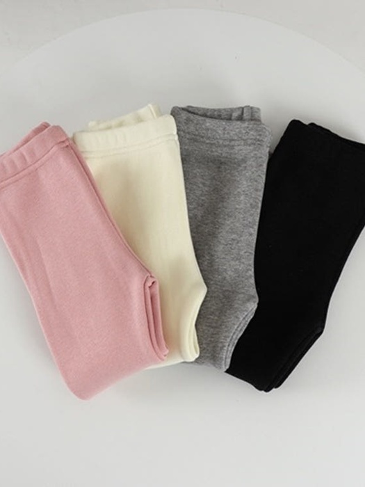 Fleece Plain Leggings