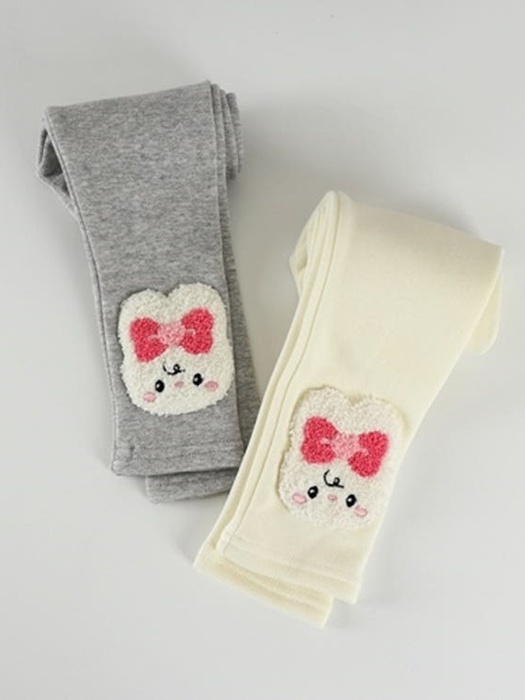 Fleece Round Bunny Leggings