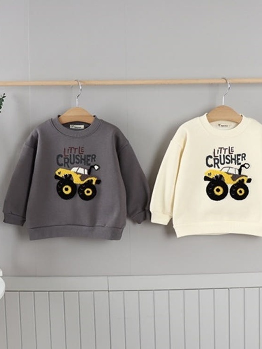 Fleece Monster Truck Sweatshirt