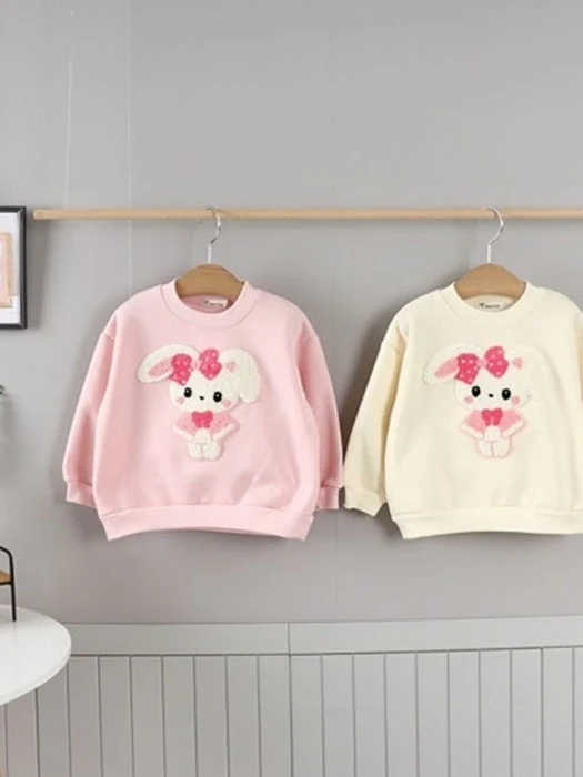 Fleece Cape Bunny Sweatshirt