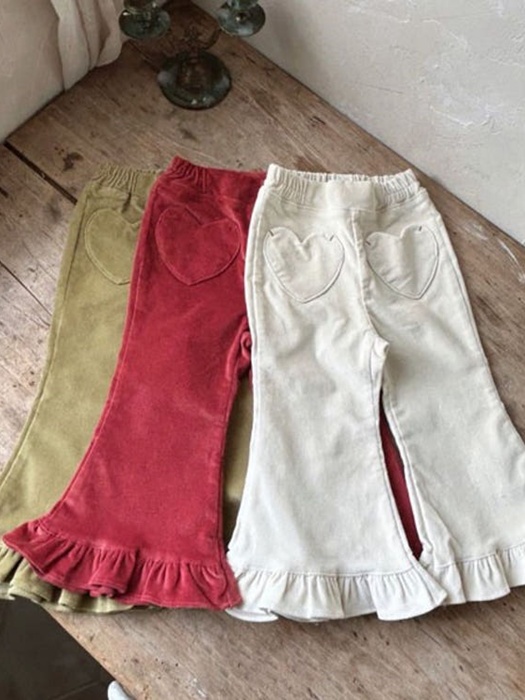 Celine Heart Bootcut Pants