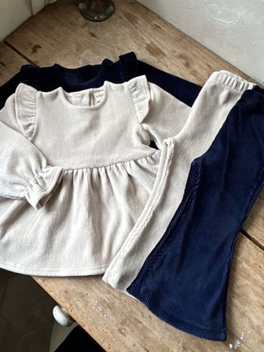 Milk Velour Set Milk Velour Set