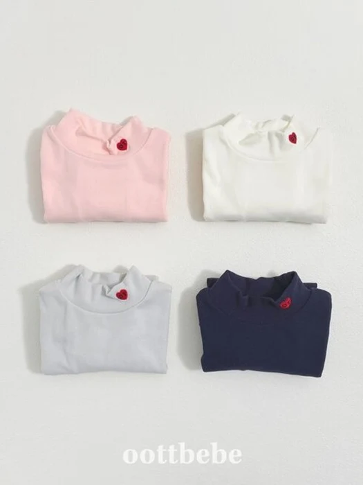 OT Heart Turtleneck Tee OT Heart Turtleneck Tee