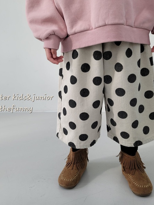 Dot Corduroy Pants Dot Corduroy Pants