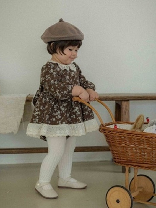 Serena Flower Padded Suit
