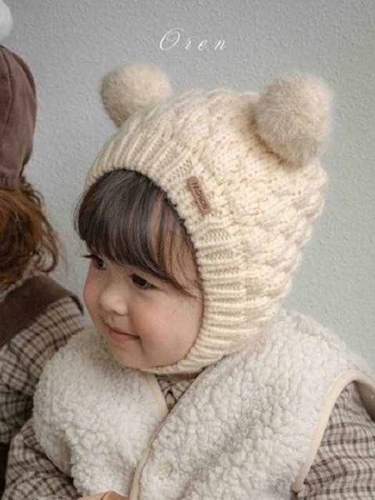 Bebe Bonbon Knit Bonnet
