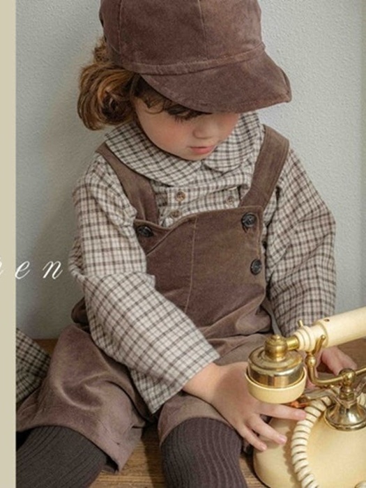 Bebe Brioche Check Shirt
