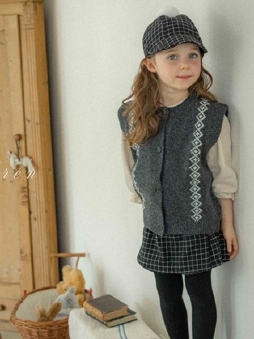 Kids Nature Knit Vest