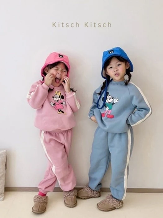 D Latte Loose Fit Fleece Set D Latte Loose Fit Fleece Set