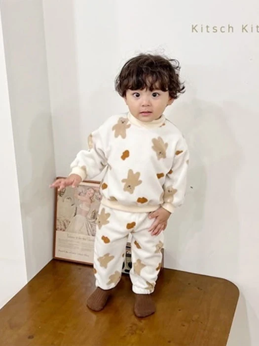 Fleece Sweatshirt Set Fleece Sweatshirt Set