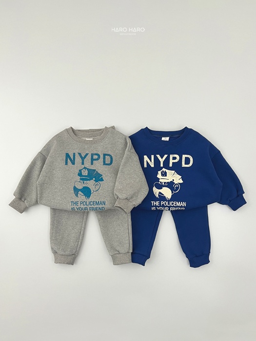 Police Fleece Set Police Fleece Set