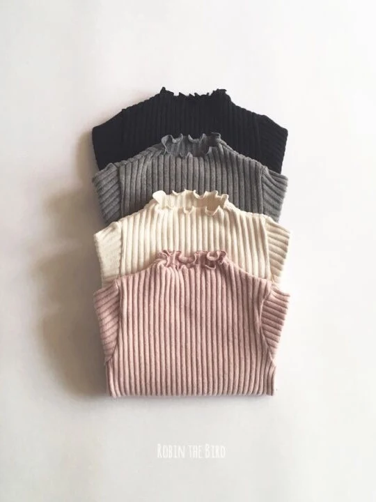 Fleece Ribbed Wave Tee