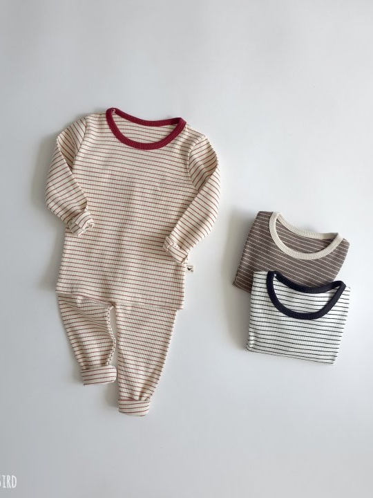 Stripe Ribbed Easywear