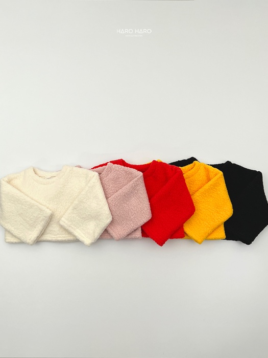 Vivid Fuzzy Crop Tee Vivid Fuzzy Crop Tee