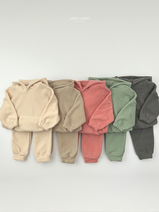 Fleece Hoodie Set Fleece Hoodie Set