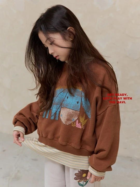 Cow Crop Sweatshirt