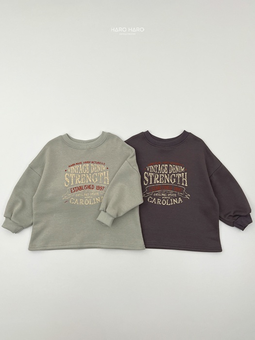 Vintage Loose Fleece Tee Vintage Loose Fleece Tee