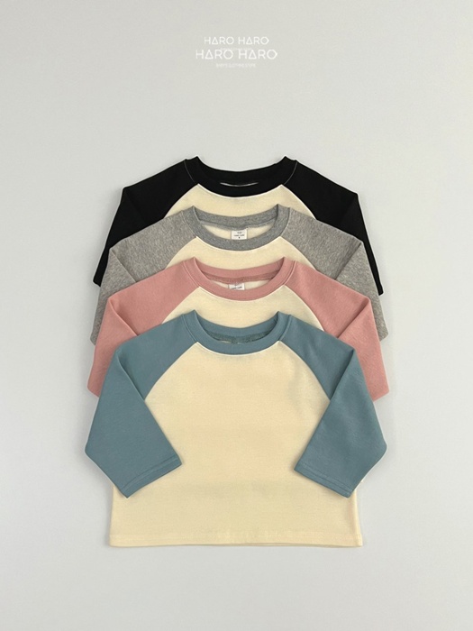 Raglan Loose Fleece Tee Raglan Loose Fleece Tee