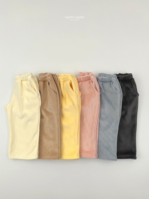 Mink Ribbed Wide Pants Mink Ribbed Wide Pants