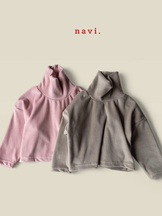 Mink Turtleneck Tee